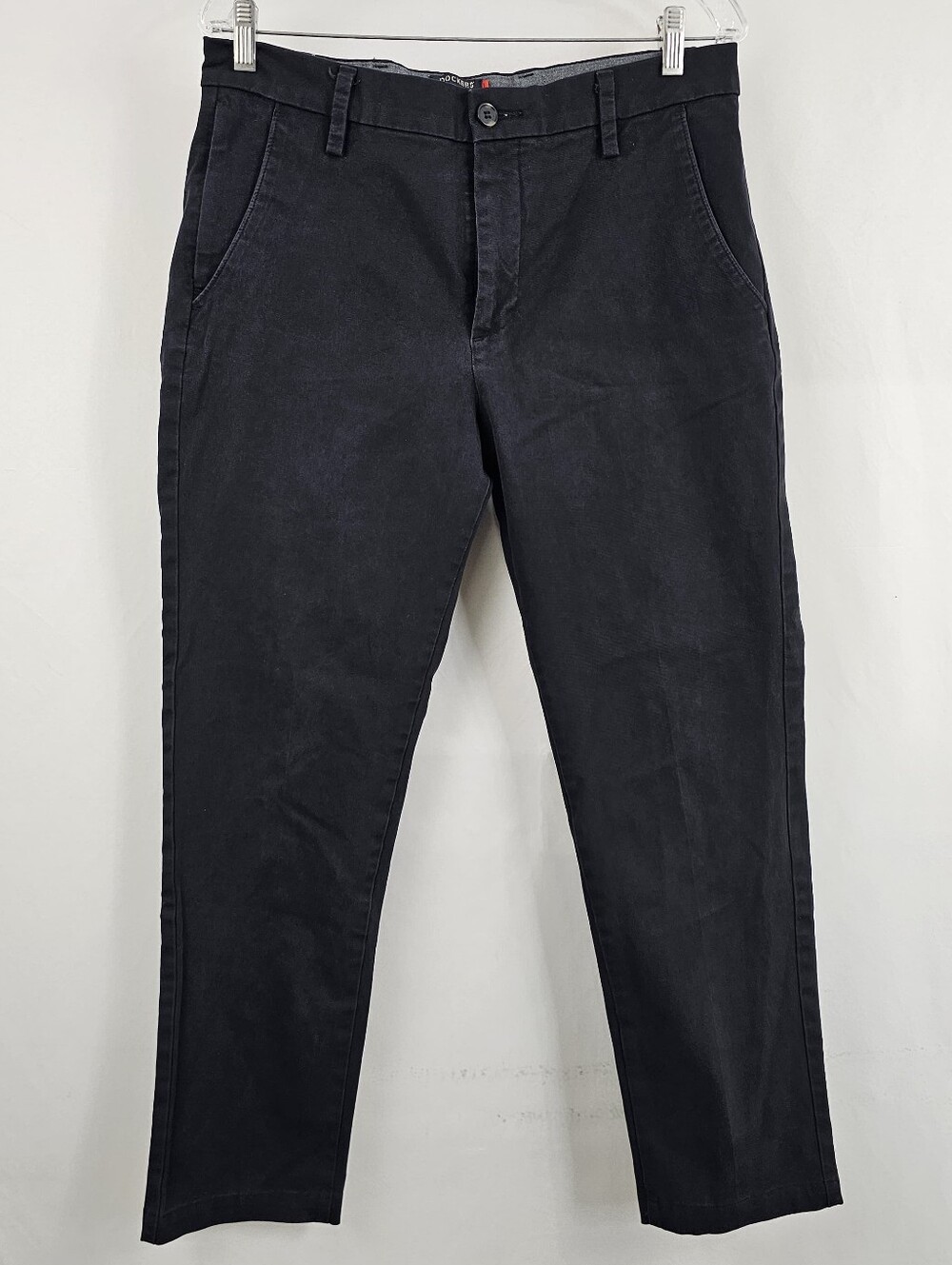 Dockers Men's Black Workday Khaki Pants, Sz 33